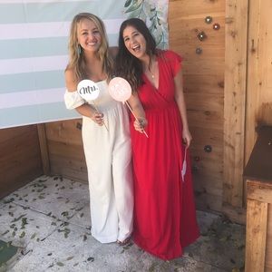 Red lulus dress